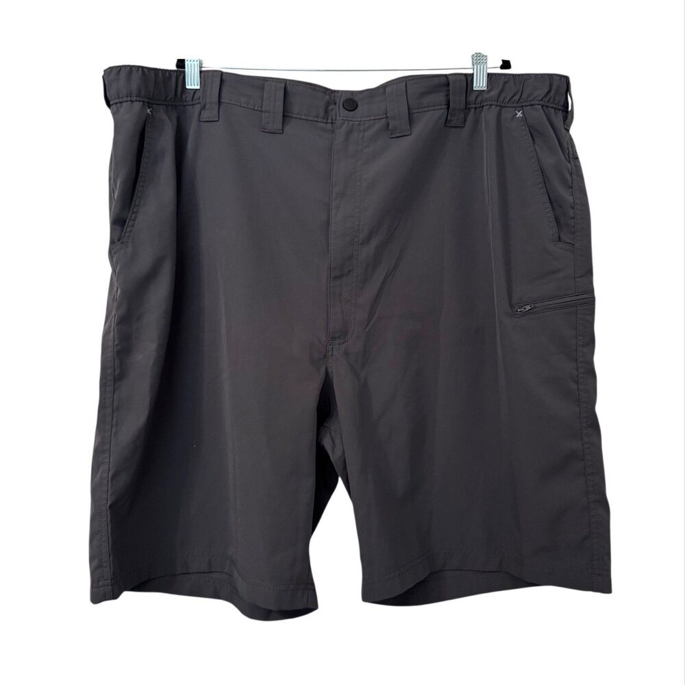 Wrangler Shorts Men Sz 46 Gray Outdoor Performance UPF‎ 50 Gorpcore Hiking